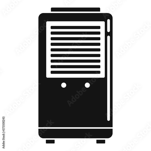 Air conditioner stand icon. Simple illustration of air conditioner stand vector icon for web design isolated on white background
