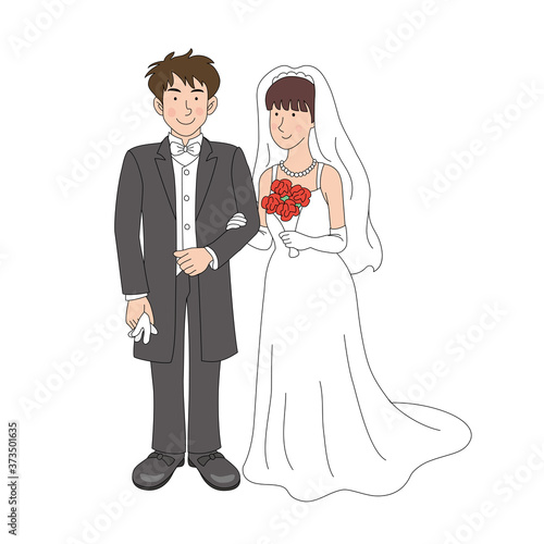 洋装の結婚式