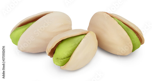 Wallpaper Mural pistachio isolated on white background with clipping path and full depth of field Torontodigital.ca