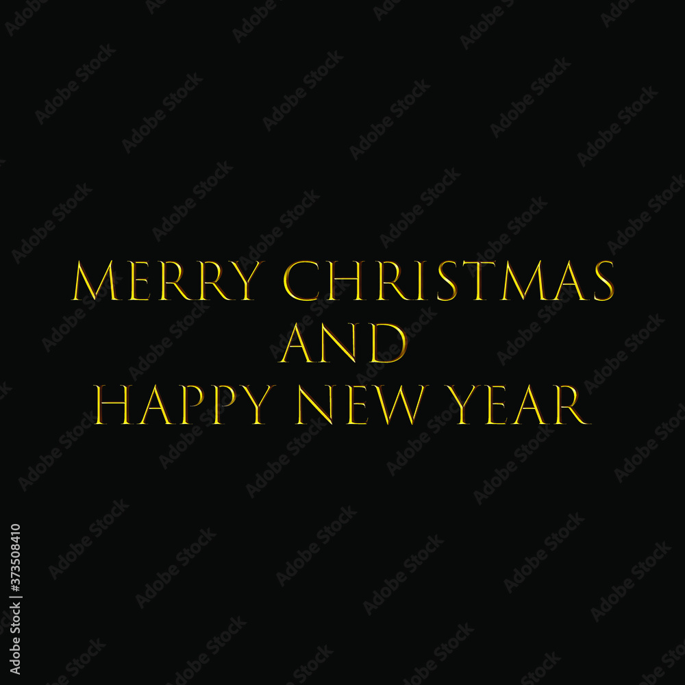 Obraz premium Christmas logo text vector icon 