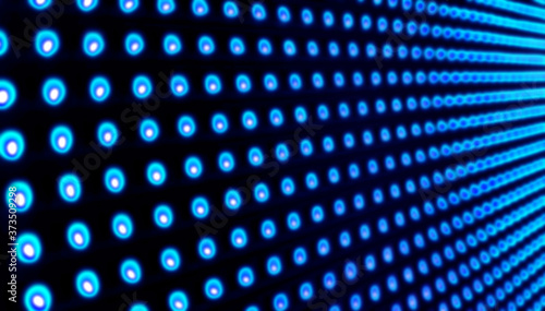 photography of blurred blue LED light panel background. abstract electricity concept background.