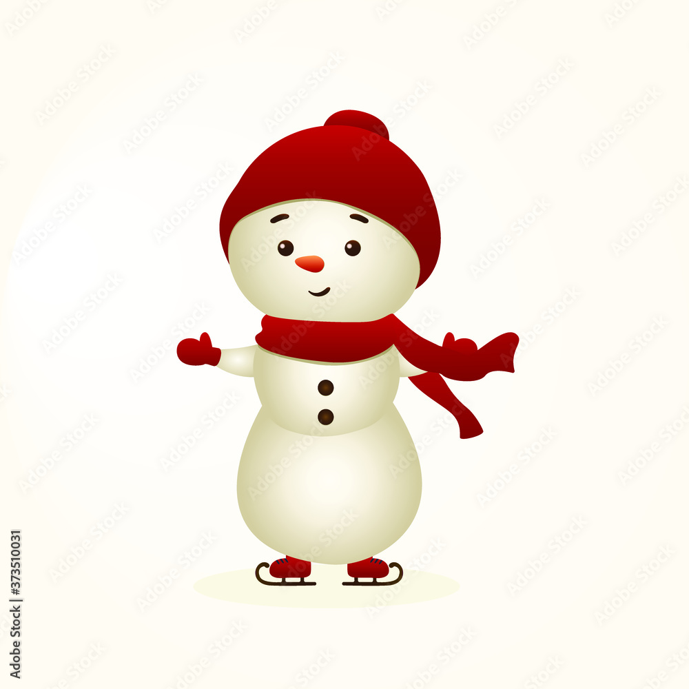 Snowman illustration Snowman illustration