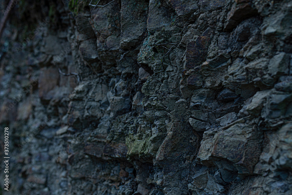 Texture of rocks with seletive focus Texture of rocks with seletive focus