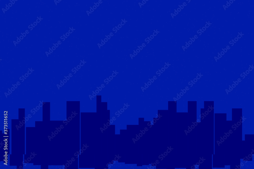 Obraz premium Night city vector 