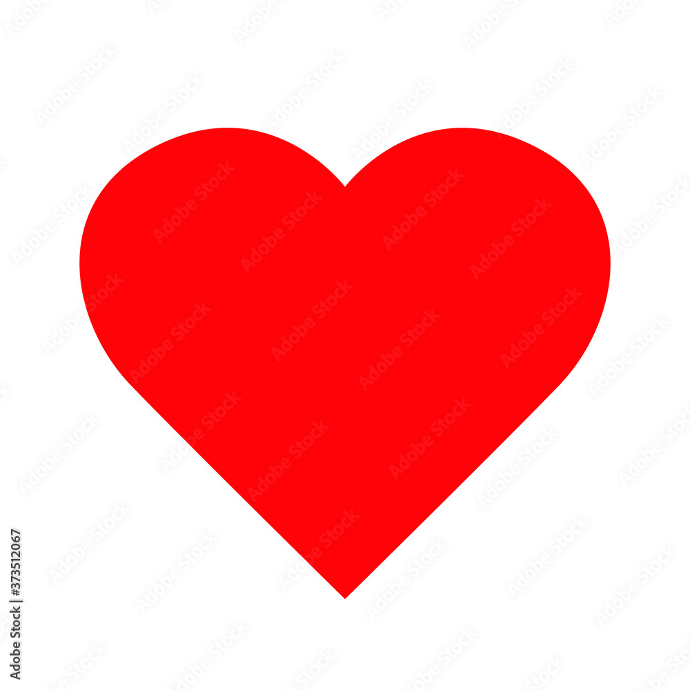 Heart vector icon 