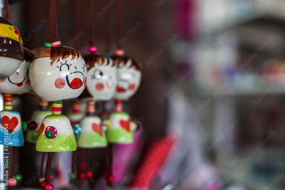 Thai cute craft happy dolls