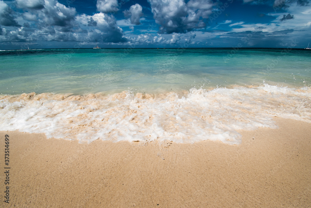 Beach in beautiful Dominican Republic Beach in beautiful Dominican Republic