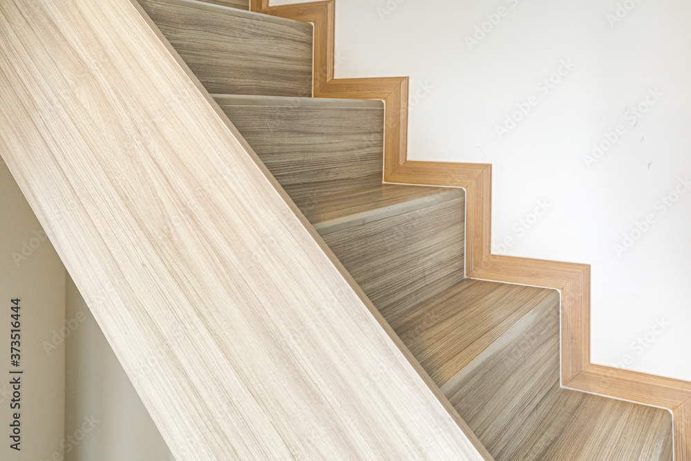 Background wooden staircase made from laminate wood Background wooden staircase made from laminate wood