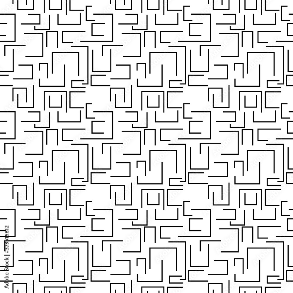 Maze pattern abstract background for mobile lock screen, poster, wallpaper, cover, textile. Abstract labyrinth on white background. Minimalist design.