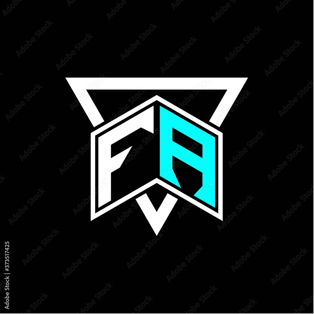 The letter F A monogram is perfect for game initials, greeting cards, logos, posters and more The letter F A monogram is perfect for game initials, greeting cards, logos, posters and more