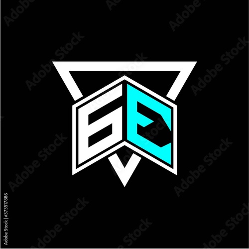 Free Download The letter G E monogram is perfect for game initials, greeting cards, logos, posters and more - GFXLoad