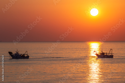 Canvas Print trabocchi coast Umbria adriatic sea vasto Ortona