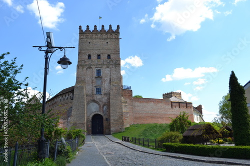   Lubart castle  Lutsk city Ukraine photo