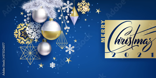 Glam Christmas background 1