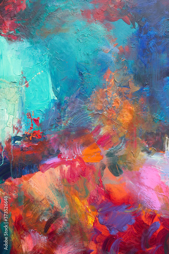 farben abstrakt ölfarben malerei kontraste hochformat © bittedankeschön