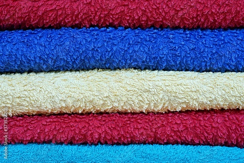 Handtücher - Stapel - verschiedene Farben