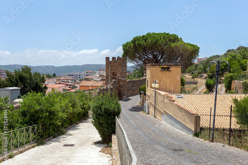 Pisan city walls in Iglesias © skovalsky
