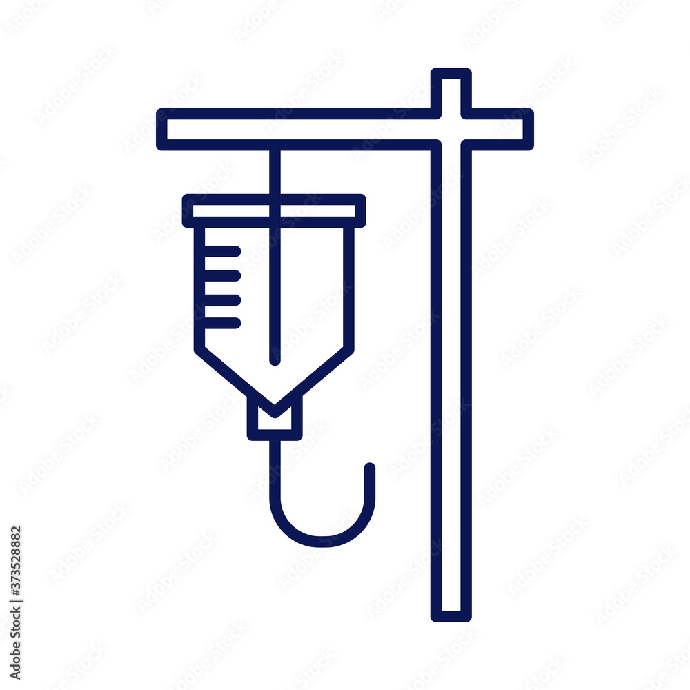blood bag medical line style icon blood bag medical line style icon