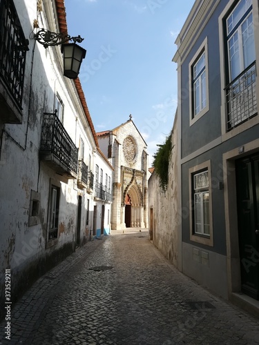 Rua em Santar  m  Portugal 