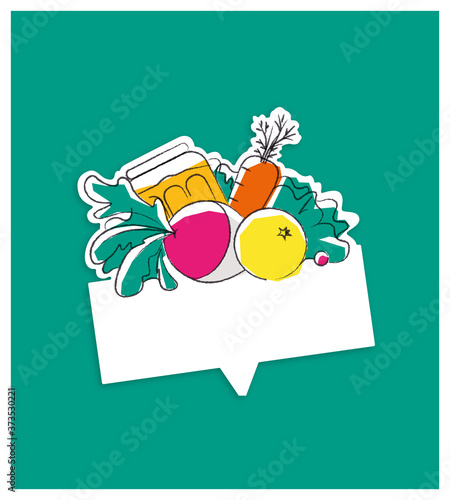 étiquette conserves fruits légumes