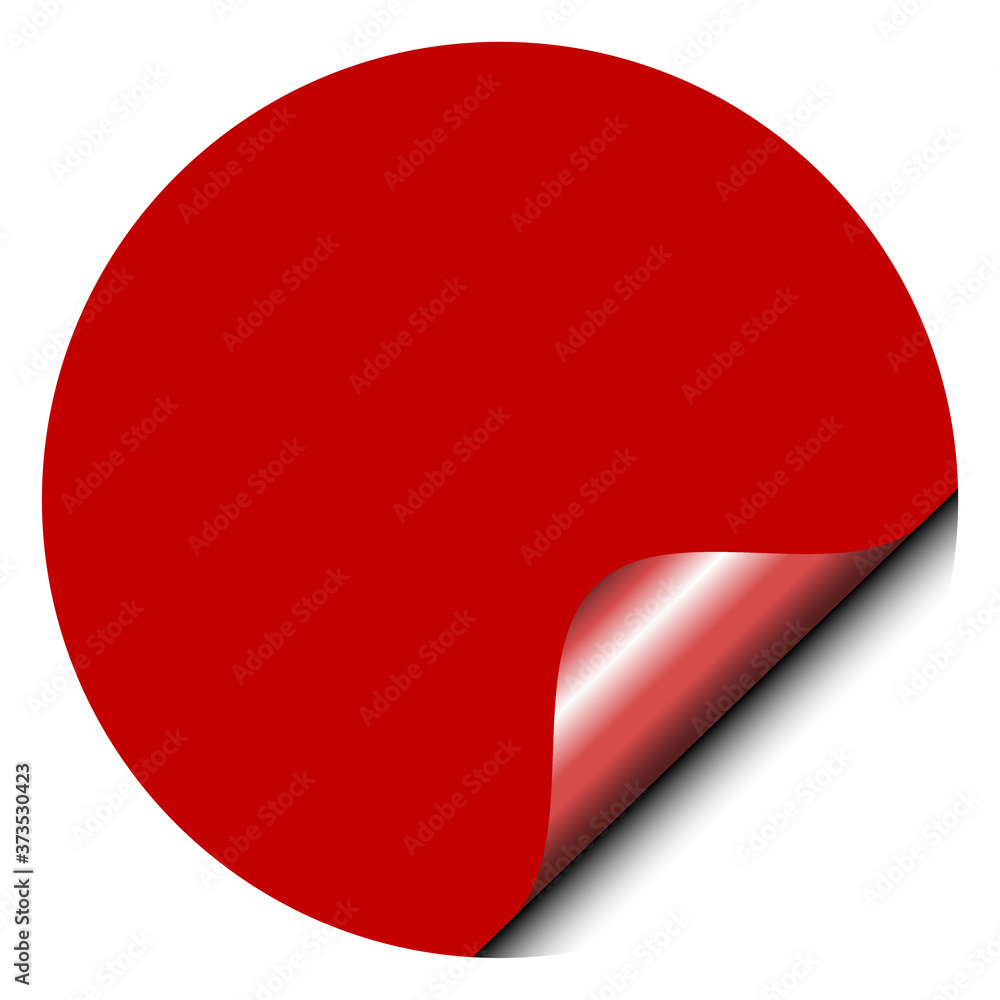 round sticker banner note with egde corner round sticker banner note with egde corner
