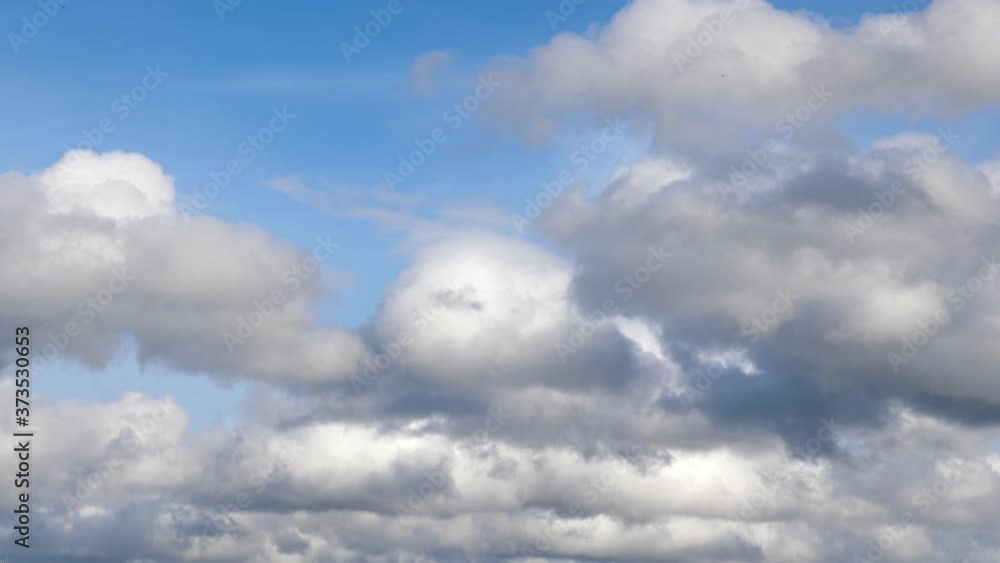 Clouds flying on blue sky. Timelaps. Day time. Summer Clouds flying on blue sky. Timelaps. Day time. Summer