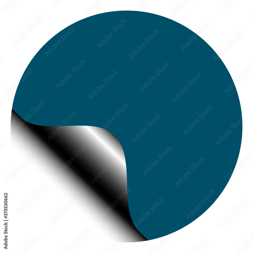 round sticker banner note with egde corner round sticker banner note with egde corner