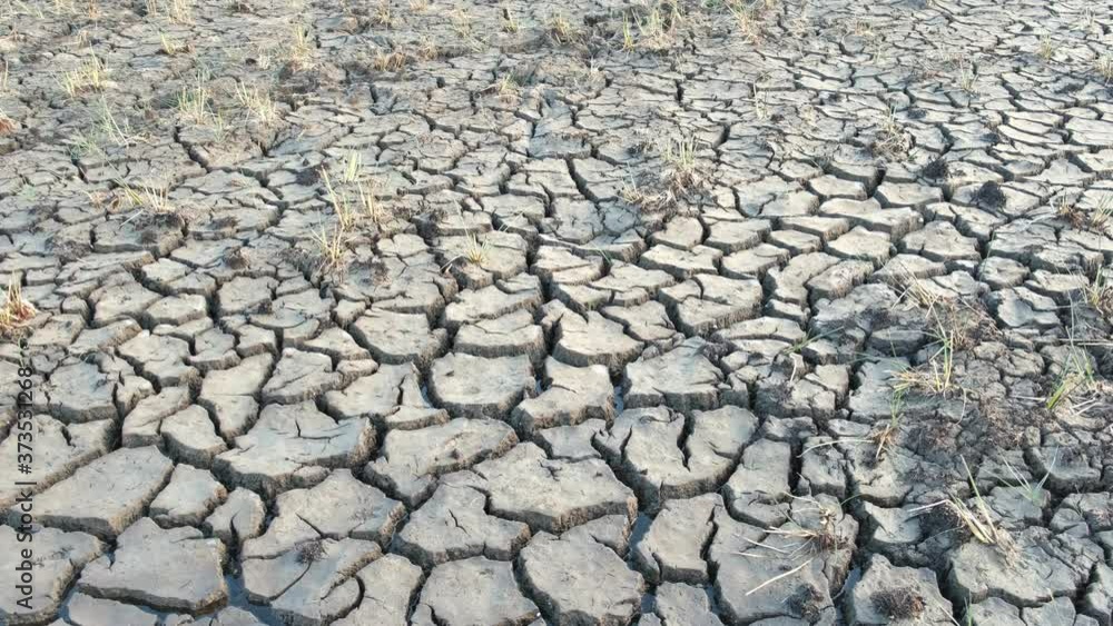 Drought cracked soil, dry land. Climate change, global warming. Natural disaster. Drought cracked soil, dry land. Climate change, global warming. Natural disaster.