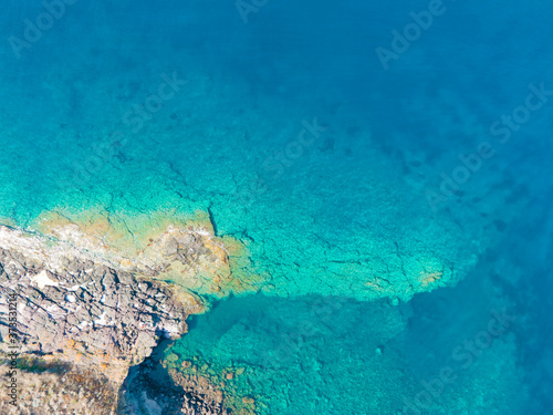 Fototapeta Naklejka Na Ścianę i Meble -  Sardinian Zenith view of a Paradise