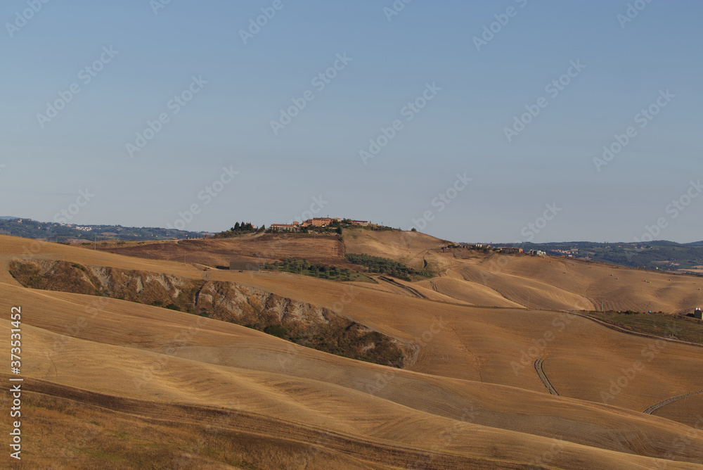 Tuscany landscape, around the city of Siena