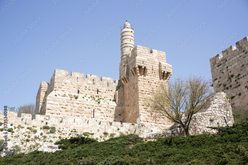 Tower of david and Jerusalem walls