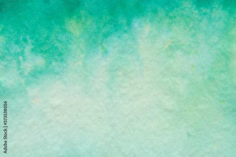 green painted on paper background texture