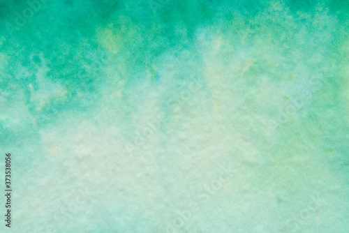 green painted on paper background texture