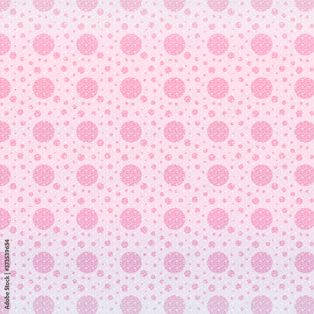 Pink textured polka dots in 12x12 design elements for backgrounds and patterns. Pink textured polka dots in 12x12 design elements for backgrounds and patterns.