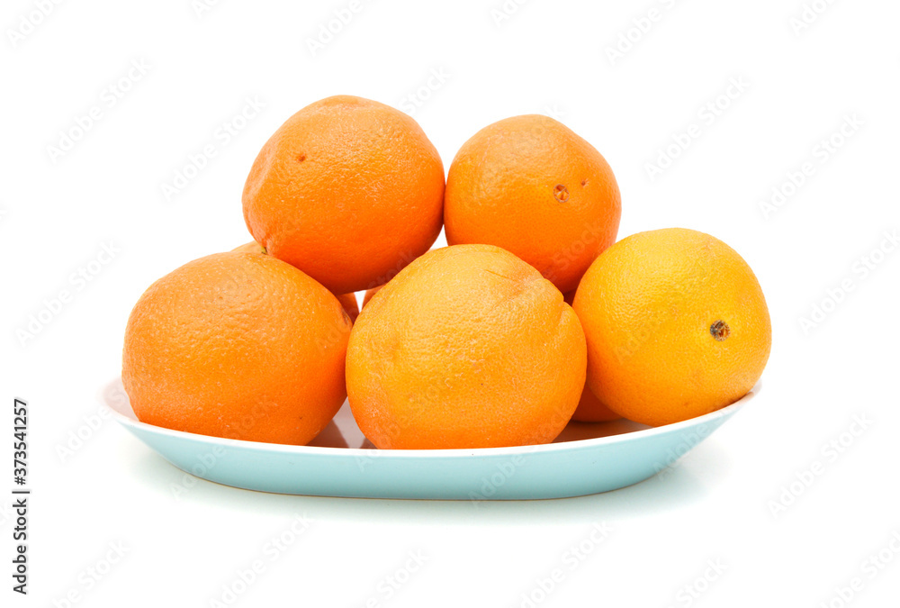 nice fresh orange isolated on a white background nice fresh orange isolated on a white background