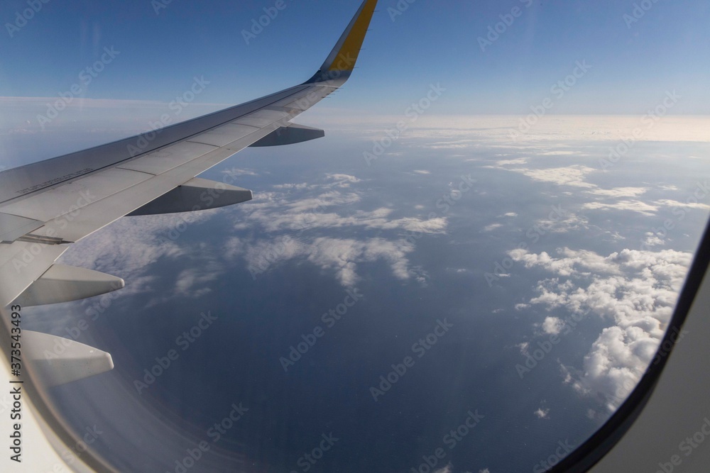 Obraz premium view from the window plane