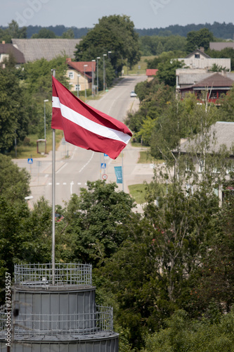 Latvian flag