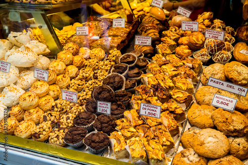 Canvas Print Barcelona, Catalonia, Spain, September 22, 2019