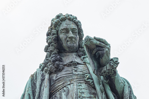 Photography Monument (1849) of Charles du Fresne, sieur du Cange (Dufresne Du Cange) - distinguished philologist and historian of the middle Ages and Byzantium