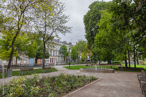 Photography Monument (1849) of Charles du Fresne, sieur du Cange (Dufresne Du Cange) - distinguished philologist and historian of the middle Ages and Byzantium