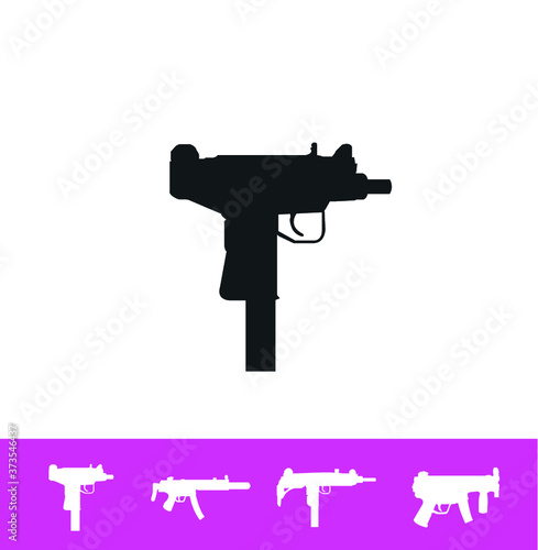 Weapon icon set