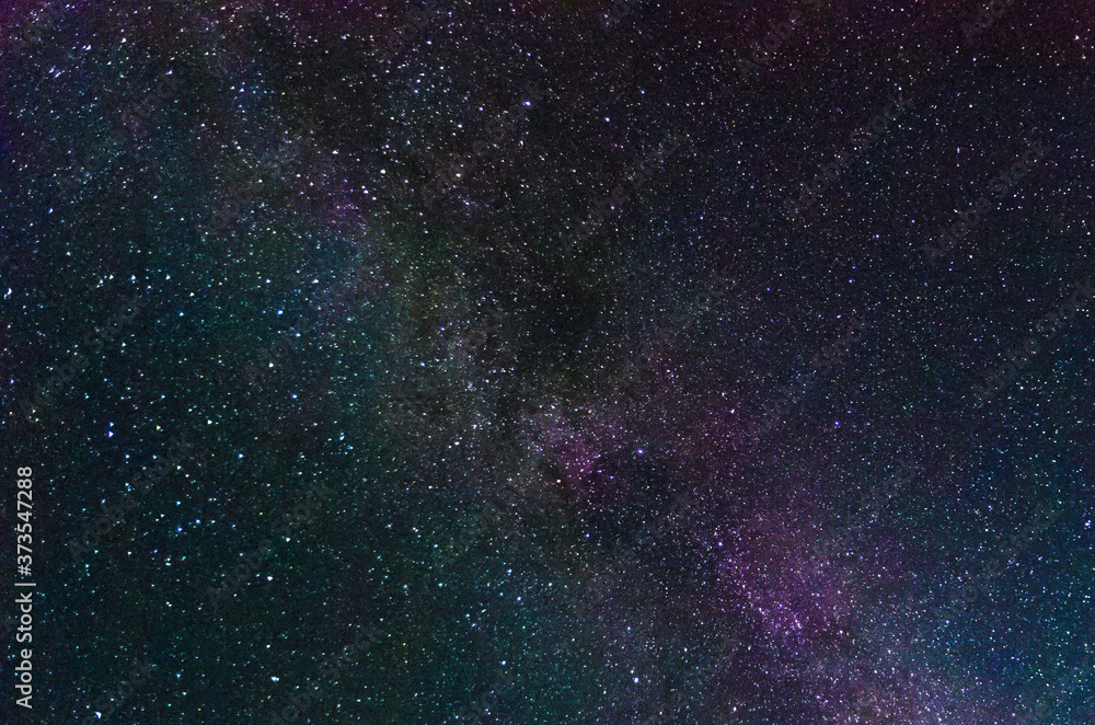 Obraz premium Amazing view on night sky