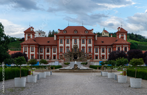 troja castle in prague czech republic