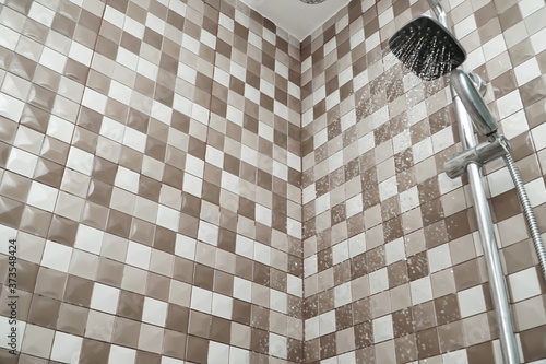Shower with Water On