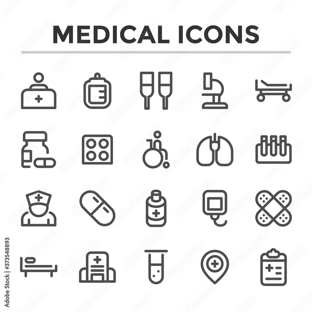 icon set medical health bundle icon set medical health bundle