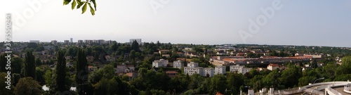 Panorama de la ville de poitiers