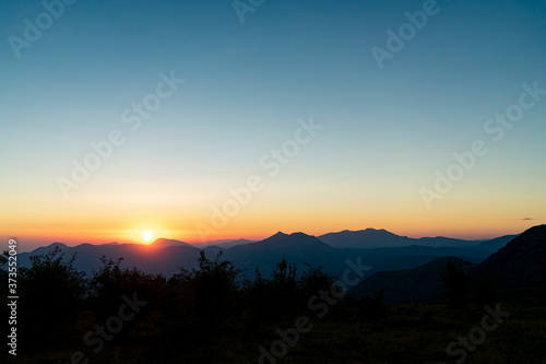 sunset in the mountains © Valerio Andrulli 