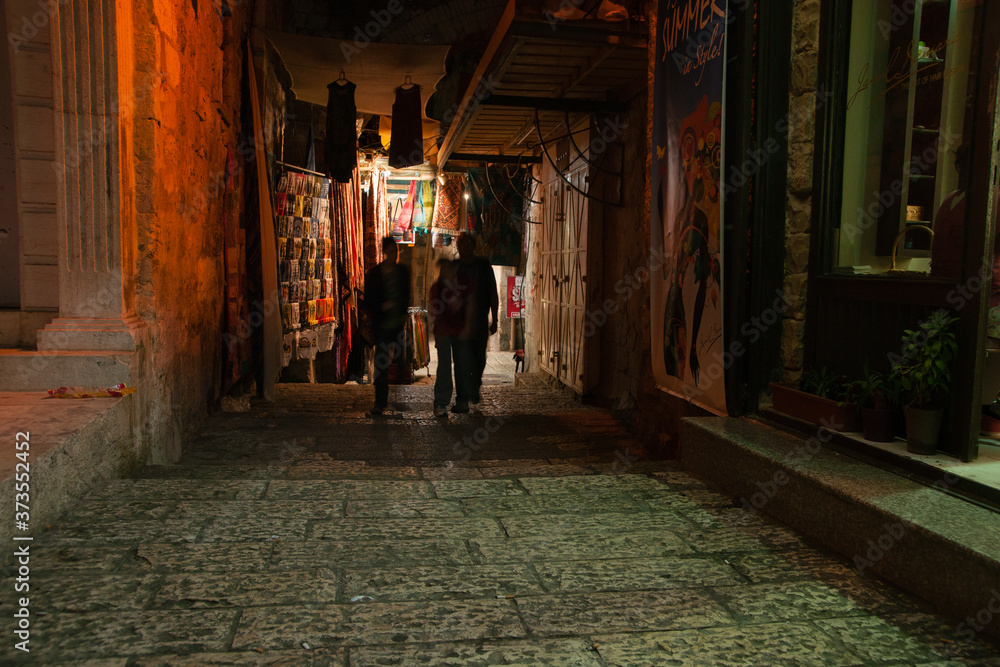 Old jerusalem streets