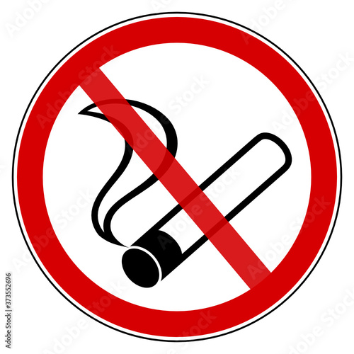 znak zakaz palenia
