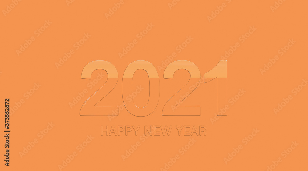 happy new year 2021, eleganter 3d text in metall mit reflektionen und schatten, chrom oder aluminium material, minimalistische und schlichte vorlage, horizontal als banner oder hintergrund happy new year 2021, eleganter 3d text in metall mit reflektionen und schatten, chrom oder aluminium material, minimalistische und schlichte vorlage, horizontal als banner oder hintergrund